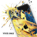 Liquid Abstract Paint V43 - Protective Skin Wrap & Decal – Compatible with iPhone SE to iPhone 17 Pro Max (All Models)