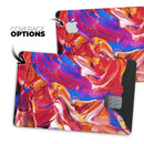 Liquid Abstract Paint V44 - Premium Protective Decal Skin-Kit for the Apple Credit Card