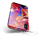 Liquid Abstract Paint V44 - iPhone X Swappable Hybrid Case