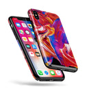 Liquid Abstract Paint V44 - iPhone X Swappable Hybrid Case