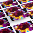 Liquid Abstract Paint V45 - Premium Protective Decal Skin-Kit for the Apple Credit Card
