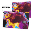 Liquid Abstract Paint V45 - Premium Protective Decal Skin-Kit for the Apple Credit Card
