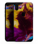 Liquid Abstract Paint V45 - iPhone XS MAX, XS/X, 8/8+, 7/7+, 5/5S/SE Skin-Kit (All iPhones Available)