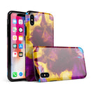 Liquid Abstract Paint V45 - iPhone X Swappable Hybrid Case