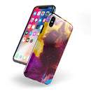 Liquid Abstract Paint V45 - iPhone X Swappable Hybrid Case