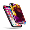 Liquid Abstract Paint V45 - iPhone X Swappable Hybrid Case
