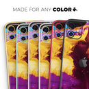 Liquid Abstract Paint V45 - Protective Skin Wrap & Decal – Compatible with iPhone SE to iPhone 17 Pro Max (All Models)