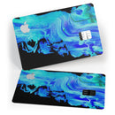 Liquid Abstract Paint V46 - Premium Protective Decal Skin-Kit for the Apple Credit Card