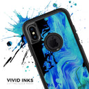 Liquid Abstract Paint V46 - Skin Kit for the iPhone OtterBox Cases