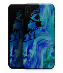 Liquid Abstract Paint V46 - iPhone XS MAX, XS/X, 8/8+, 7/7+, 5/5S/SE Skin-Kit (All iPhones Available)