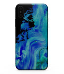 Liquid Abstract Paint V46 - iPhone XS MAX, XS/X, 8/8+, 7/7+, 5/5S/SE Skin-Kit (All iPhones Available)