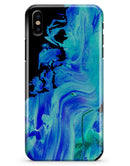 Liquid Abstract Paint V46 - iPhone X Clipit Case