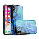 Liquid Abstract Paint V46 - iPhone X Swappable Hybrid Case