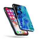 Liquid Abstract Paint V46 - iPhone X Swappable Hybrid Case