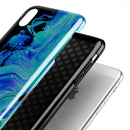 Liquid Abstract Paint V46 - iPhone X Swappable Hybrid Case
