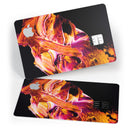 Liquid Abstract Paint V47 - Premium Protective Decal Skin-Kit for the Apple Credit Card