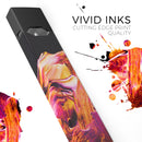 Liquid Abstract Paint V47 - Premium Decal Protective Skin-Wrap Sticker compatible with the Juul Labs vaping device