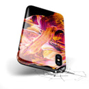 Liquid Abstract Paint V47 - iPhone X Swappable Hybrid Case