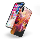 Liquid Abstract Paint V47 - iPhone X Swappable Hybrid Case
