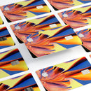 Liquid Abstract Paint V48 - Premium Protective Decal Skin-Kit for the Apple Credit Card