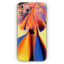 Liquid Abstract Paint V48 - Protective Skin Wrap & Decal – Compatible with iPhone SE to iPhone 17 Pro Max (All Models)