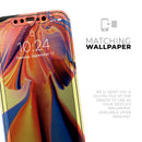Liquid Abstract Paint V48 - Skin-Kit for the Apple iPhone XR, XS MAX, XS/X, 8/8+, 7/7+, 5/5S/SE (All iPhones Available)