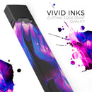 Liquid Abstract Paint V49 - Premium Decal Protective Skin-Wrap Sticker compatible with the Juul Labs vaping device