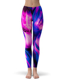 Liquid Abstract Paint V49 - All Over Print Womens Leggings / Yoga or Workout Pants
