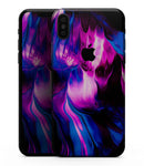Liquid Abstract Paint V49 - iPhone XS MAX, XS/X, 8/8+, 7/7+, 5/5S/SE Skin-Kit (All iPhones Available)
