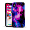 Liquid Abstract Paint V49 - iPhone X Swappable Hybrid Case
