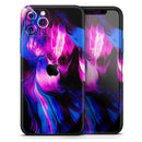 Liquid Abstract Paint V49 - Protective Skin Wrap & Decal – Compatible with iPhone SE to iPhone 17 Pro Max (All Models)