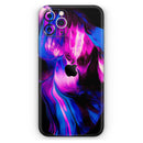 Liquid Abstract Paint V49 - Protective Skin Wrap & Decal – Compatible with iPhone SE to iPhone 17 Pro Max (All Models)
