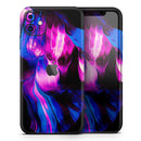 Liquid Abstract Paint V49 - Protective Skin Wrap & Decal – Compatible with iPhone SE to iPhone 17 Pro Max (All Models)