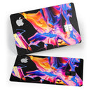 Liquid Abstract Paint V4 - Premium Protective Decal Skin-Kit for the Apple Credit Card