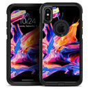 Liquid Abstract Paint V4 - Skin Kit for the iPhone OtterBox Cases