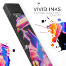 Liquid Abstract Paint V4 - Premium Decal Protective Skin-Wrap Sticker compatible with the Juul Labs vaping device
