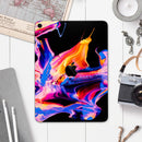 Liquid Abstract Paint V4 - Full Body Skin Decal for the Apple iPad Pro 12.9", 11", 10.5", 9.7", Air or Mini (All Models Available)