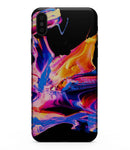 Liquid Abstract Paint V4 - iPhone XS MAX, XS/X, 8/8+, 7/7+, 5/5S/SE Skin-Kit (All iPhones Available)