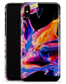 Liquid Abstract Paint V4 - iPhone X Clipit Case
