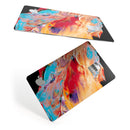 Liquid Abstract Paint V50 - Premium Protective Decal Skin-Kit for the Apple Credit Card