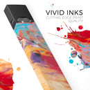 Liquid Abstract Paint V50 - Premium Decal Protective Skin-Wrap Sticker compatible with the Juul Labs vaping device