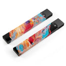 Liquid Abstract Paint V50 - Premium Decal Protective Skin-Wrap Sticker compatible with the Juul Labs vaping device