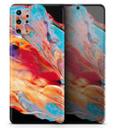 Liquid Abstract Paint V50 - Skin-Kit for the Samsung Galaxy S-Series S20, S20 Plus, S20 Ultra , S10 & others (All Galaxy Devices Available)