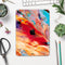 Liquid Abstract Paint V50 - Full Body Skin Decal for the Apple iPad Pro 12.9", 11", 10.5", 9.7", Air or Mini (All Models Available)