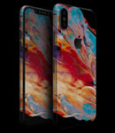 Liquid Abstract Paint V50 - iPhone XS MAX, XS/X, 8/8+, 7/7+, 5/5S/SE Skin-Kit (All iPhones Available)