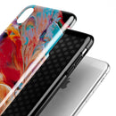 Liquid Abstract Paint V50 - iPhone X Swappable Hybrid Case