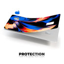 Liquid Abstract Paint V51 - Premium Protective Decal Skin-Kit for the Apple Credit Card