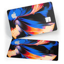 Liquid Abstract Paint V51 - Premium Protective Decal Skin-Kit for the Apple Credit Card