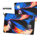 Liquid Abstract Paint V51 - Premium Protective Decal Skin-Kit for the Apple Credit Card