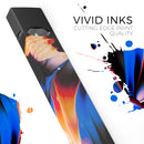 Liquid Abstract Paint V51 - Premium Decal Protective Skin-Wrap Sticker compatible with the Juul Labs vaping device